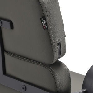 Gabbiano hairdressing chair Porto gray gray (154138)