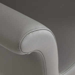 Gabbiano Lucca hairdressing chair grey (154153)