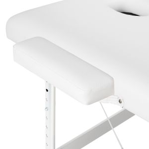 BALANCE aluminium folding massage table 3 segment white (155274)