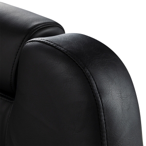 Hair System New York barber chair black gold (154472)