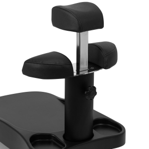 Azzurro shower tray with massager and white trolley (154356)