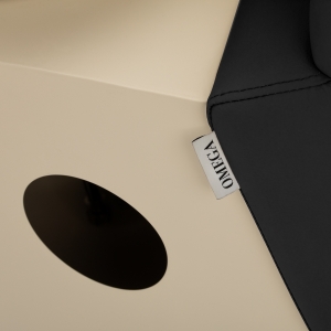 Hairdressing wash unit Omega Marina black (154528)