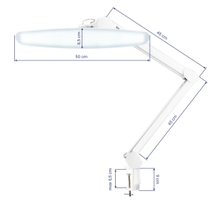 LED workshop lamp Elegante white (155853)