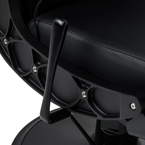 Barber chair with massage function Gabbiano Continental black (155873)