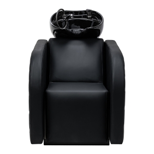 Electric hairdressing wash unit with massage function Gabbiano Ines black (155871)