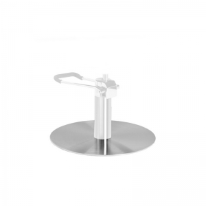 Round inox l010 base for the barber chair (134996)