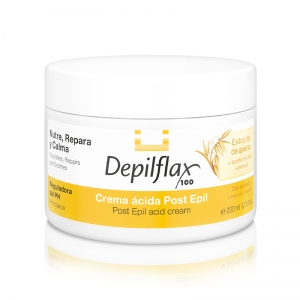 DEPILFLAX 100 CREAM WITH ACID AFTER DEPILATION 200 ML   (137665)