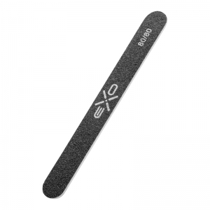 EXO STRAIGHT NAIL FILE 80/80 10 PCS   (137620)