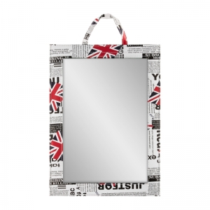 RECTANGULAR HAIRDRESSER MIRROR Q-32 UK (137399)
