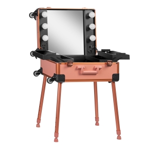 CASE PORTABLE STAND T-27 ROSE GOLD (136919)