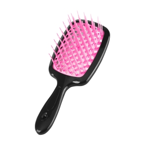 HAIR BRUSH HS BLACK PINK (136906)