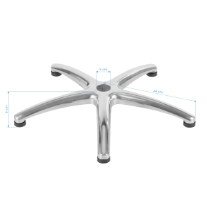 BASE FOR THE HAIRDRESSING CHAIR CROSS L008 (142927)