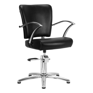 GABBIANO HAIRDRESSING CHAIR DALLAS BLACK (140079)