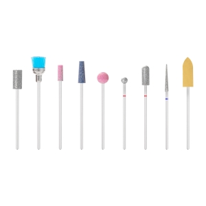 SET OF NAIL DRILL BITS MIX 9 PCS. (141079)