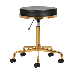 COSMETIC STOOL H4 GOLDEN BLACK (140257)