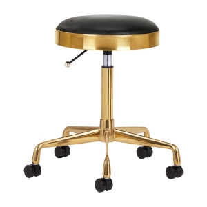COSMETIC STOOL H7 GOLD BLACK (140261)