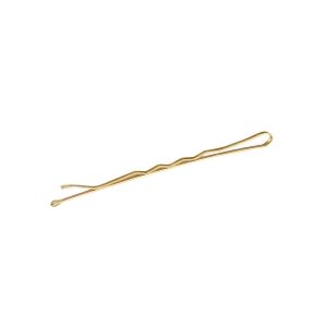 HAIRDRESSING PINS FOR HAIR E-64 50 PCS 6 CM GOLD (137385)