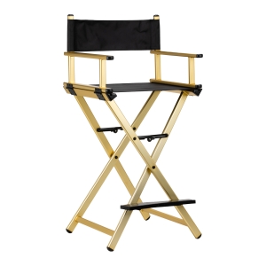 Make-up Chair Aluminum Gold (123776)