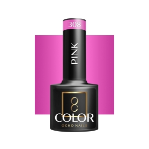 OCHO NAILS Hybrid nail polish pink 308 -5 g (147385)