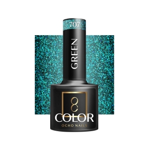 OCHO NAILS Hybrid nail polish green 707 -5 g (147435)