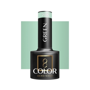 OCHO NAILS Hybrid nail polish green 708 -5 g (147436)