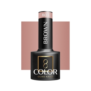 OCHO NAILS Hybrid nail polish brown 803 -5 g (147442)