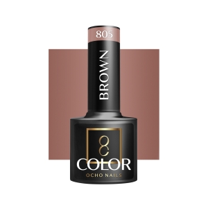 OCHO NAILS Hybrid nail polish brown 805 -5 g (147444)