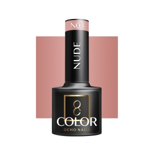 OCHO NAILS Hybrid nail polish nude N03 -5 g (147450)