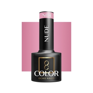OCHO NAILS Hybrid nail polish nude N08 -5 g (147455)
