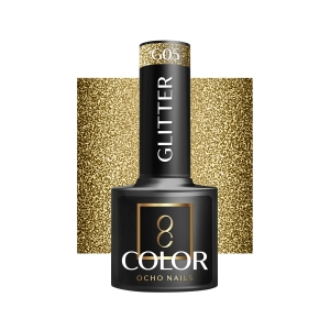 OCHO NAILS Hybrid nail polish glitter G05 -5 g (147464)