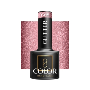 OCHO NAILS Hybrid nail polish glitter G08 -5 g (147467)