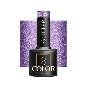 OCHO NAILS Hybrid nail polish glitter G09 -5 g (147468)