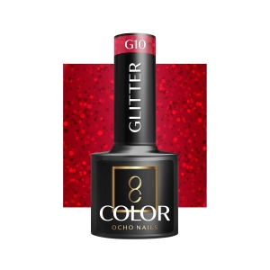 OCHO NAILS Hybrid nail polish glitter G10 -5 g (147469)