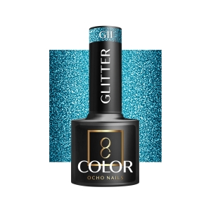 OCHO NAILS Hybrid nail polish glitter G11 -5 g (147470)