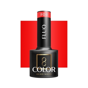 OCHO NAILS Hybrid nail polish fluo F04 -5 g (147474)