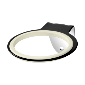 Wall holder for hair dryer Q96 black (147563)