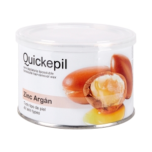 Quickepil depilatory wax can zinc-argan 400 ml (147794)