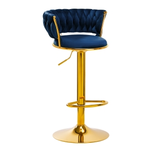 4Rico Bar Hocker QS-B313a navy velvet (147827)