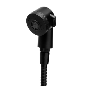 Black hairdressing handset (147186)