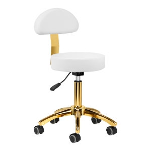Cosmetic stool AM-304G white (148126)