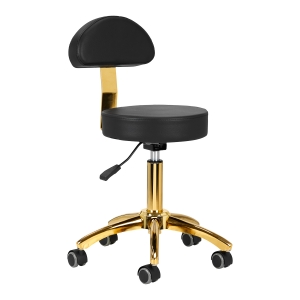 Cosmetic stool AM-304G Black (148165)