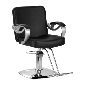 Hair System ZA31 hairdressing chair black (148178)