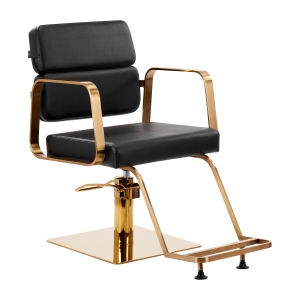 Gabbiano Porto-GM hairdressing chair black (148037)