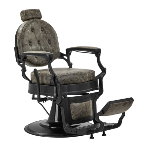 Barber chair President Old Leather Green (148104)