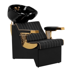Gabbiano barber wash unit Marcus gold black (148418)