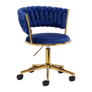 4Rico swivel chair QS-GW01G navy blue (148121)