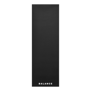 YOGA MAT BALANCE PVC BLACK (149577)