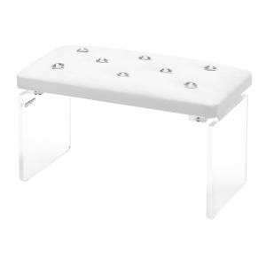 Momo Diamond manicure support stand Velour Ecru (148163)