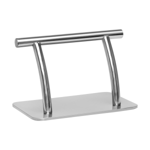 Hairdressing footstool L005S silver (149592)