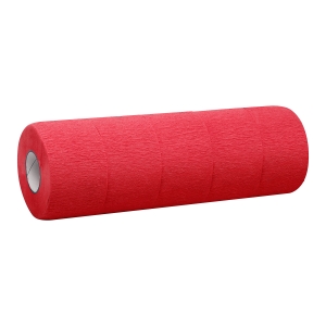 Hairdressing paper collar 5 pcs. red (148481)